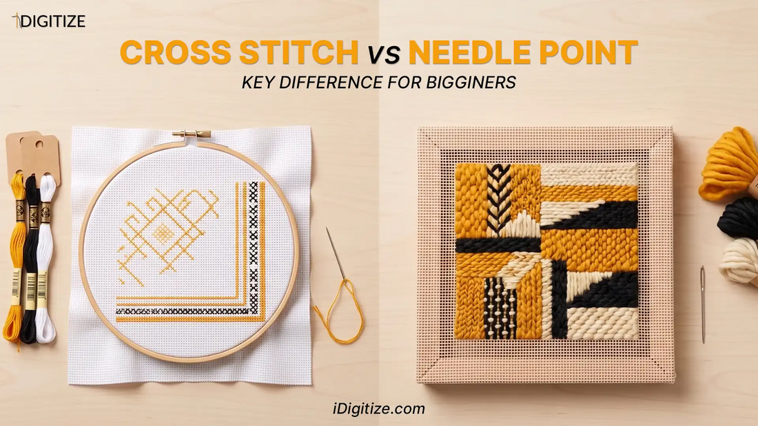 Cross Stitch vs Needlepoint: Key Differences for Beginners