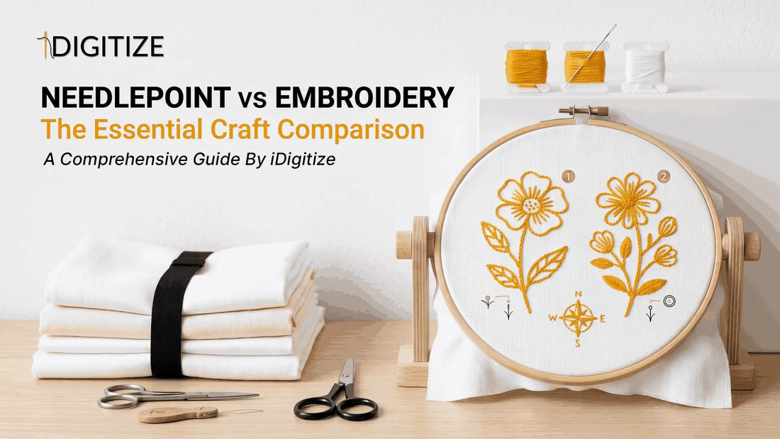 Understanding the Essentials: What Is Needlepoint vs Embroidery?