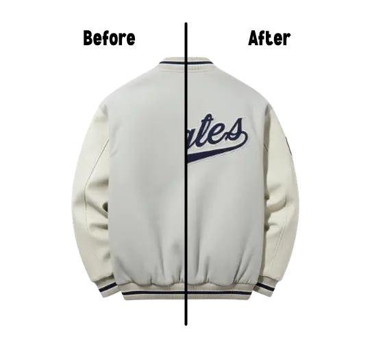 Jacket Back digitizing